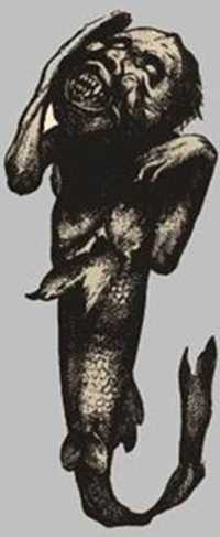 Người cá Fiji của Barnum năm 1842 Người cá Fiji của Barnum năm 1842