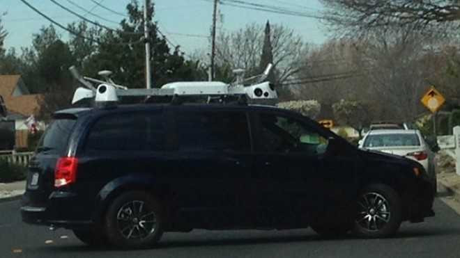 Hình ảnh được cho là xe thử nghiệm công nghệ tự lái của Apple.