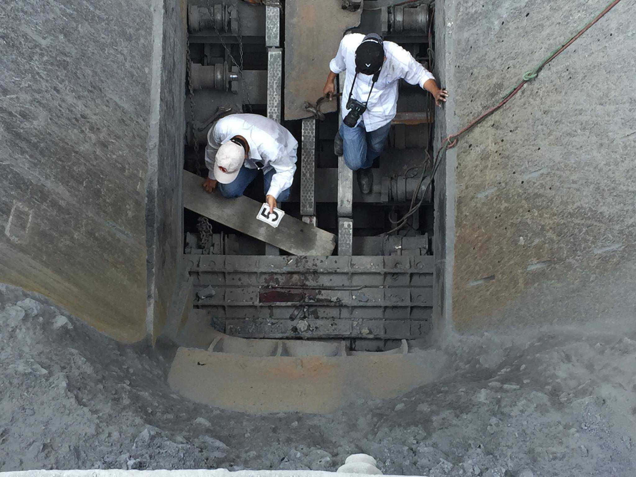 Hiện trường vụ việc.
