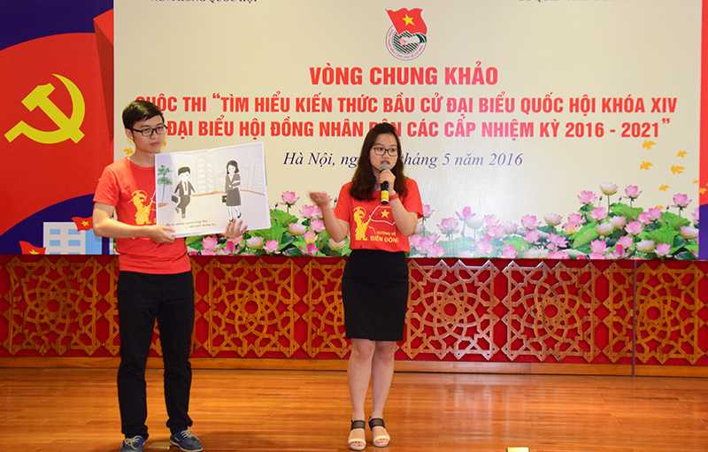 Bí thư Đoàn giành giải Nhất cuộc thi tìm hiểu bầu cử