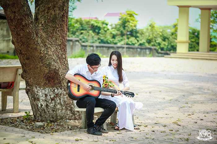 Bộ ảnh kỷ yếu "nhuốm" màu của học sinh Bắc Giang