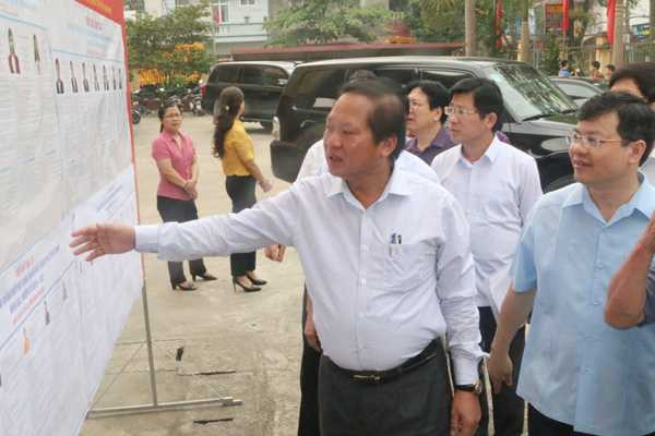 Bộ trưởng Trương Minh Tuấn: 'Tránh tình trạng vận động bầu cử thông qua vật chất'