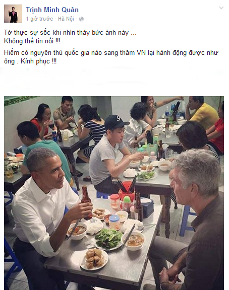 Ca sỹ Minh Quân chia sẻ trên trang cá nhân Ca sỹ Minh Quân chia sẻ trên trang cá nhân