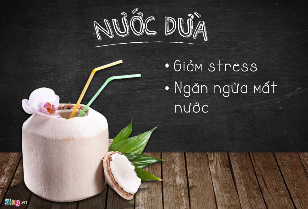 Các loại nước nên uống vào mùa 