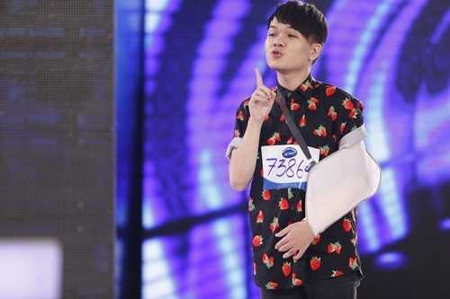 Hình ảnh Mai Thái Anh trong cuộc thi Vietnam Idol