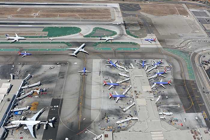Vẻ đẹp của sân bay Los Angeles, Mỹ