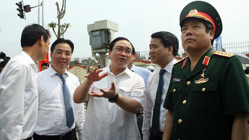 Cận cảnh con đường 'có một không hai' ở Thủ đô