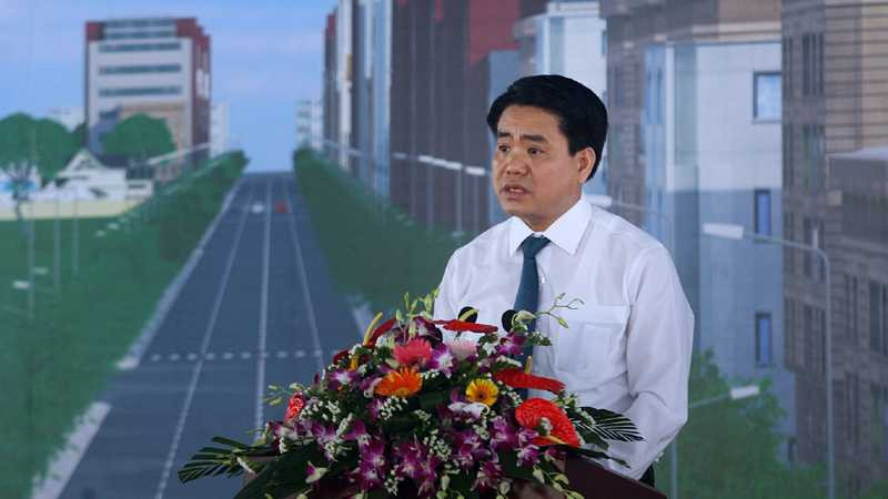 Lãnh đạo Chính phủ, thành phố Hà Nội, tướng lĩnh quân đội tham dự buổi lễ thông xe