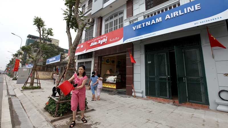 Cận cảnh con đường 'có một không hai' ở Thủ đô