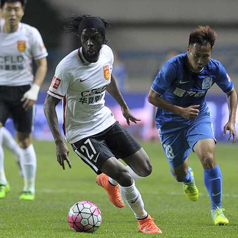 Những cầu thủ nổi tiếng như Gervinho đang nâng cao hình ảnh của bóng đá Trung Quốc