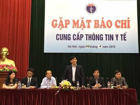 Thứ trưởng Nguyễn Thanh Long phát biểu tại họp báo Thứ trưởng Nguyễn Thanh Long phát biểu tại họp báo