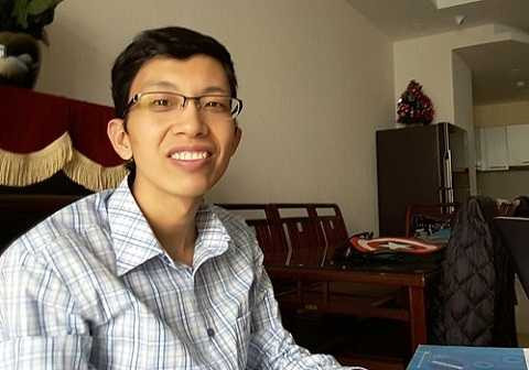 Thầy Nguyễn Thành Lập - Giảng viên Đại học sư Phạm Hà Nội. Ảnh nhân vật cung cấp