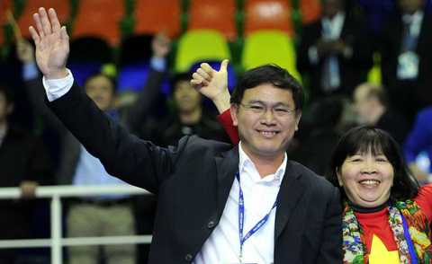 Ông Trần Anh Tú ra ứng cử là sự lựa chọn của ngành thể thao thành phố.Ảnh: Quang Thắng