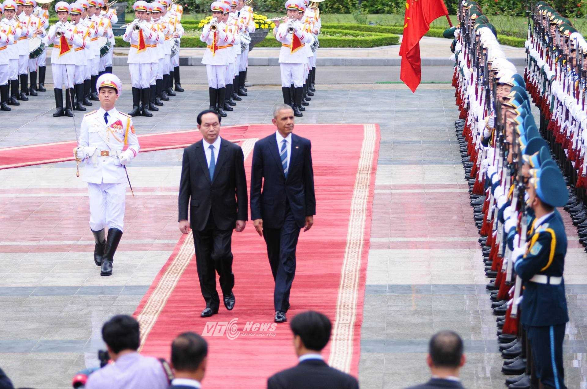 Chủ tịch nước và Tổng thống Obama hội đàm