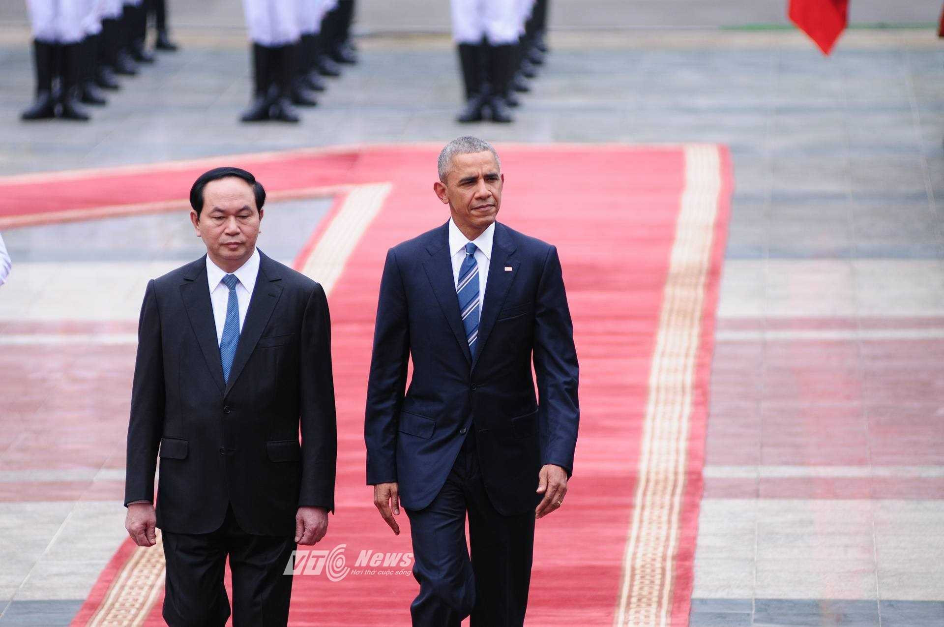 Chủ tịch nước và Tổng thống Obama hội đàm