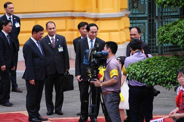 Chủ tịch nước và Tổng thống Obama hội đàm