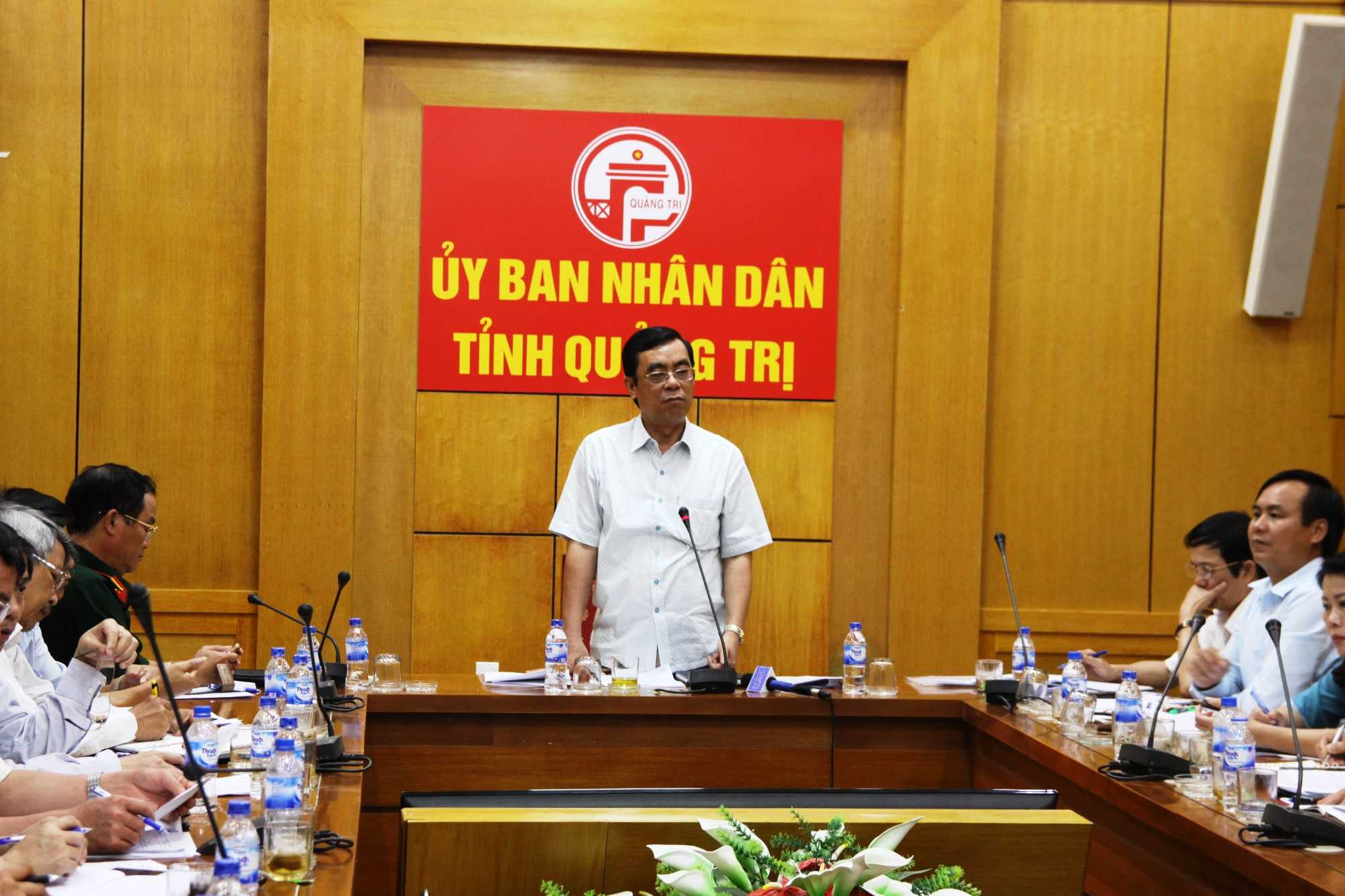 Chủ tịch tỉnh Quảng Trị Nguyễn Đức Chính nói không ai được lợi dụng việc hỗ trợ để xà xẻo, tư túi 