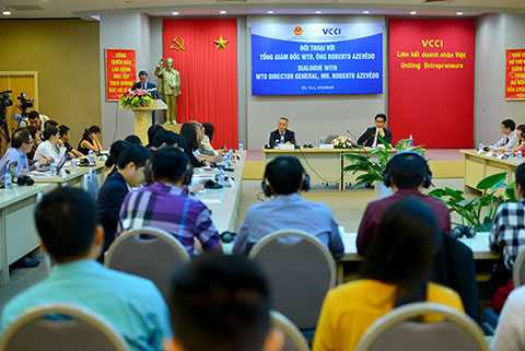 Cuộc đối thoại thu hút đông đảo Hiệp hội, doanh nghiệp tham gia Cuộc đối thoại thu hút đông đảo Hiệp hội, doanh nghiệp tham gia