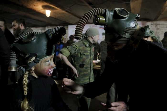 Những bé gái cũng thích thú khi tham gia sự kiện này