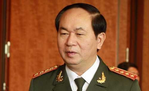 Ông Trần Đại Quang được giới thiệu để bầu Chủ tịch nước