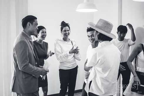 NTK Thuỷ Nguyễn và Adrian Anh Tuấn. 