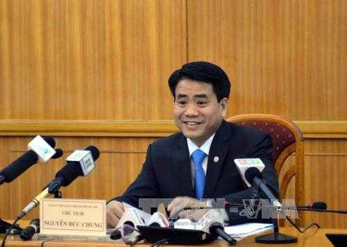 Chủ tịch TP Hà Nội Nguyễn Đức Chung
