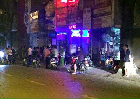 Hiện trường xảy ra vụ việc.