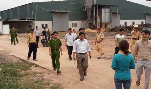 Cơ quan công an điều tra vụ nổ tại Công ty CP Thế giới gỗ Việt Nam