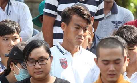 Trung vệ Hoàng Lâm, tuyển thủ U.23 đau đớn trước sự ra đi của đồng đội