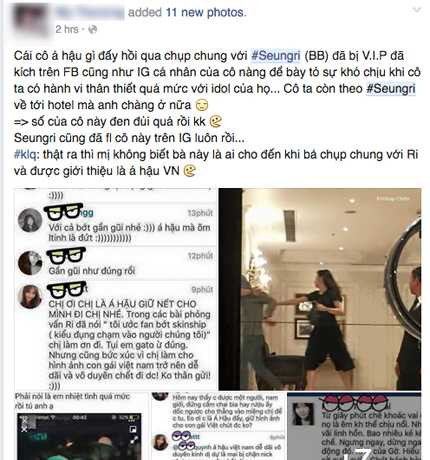 Rất nhiều bình luận không hay dành cho Á Hậu Tú Anh