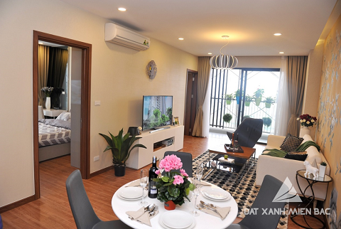 Phòng khách sang trọng tại nhà mẫu Five Star Garden Phòng khách sang trọng tại nhà mẫu Five Star Garden