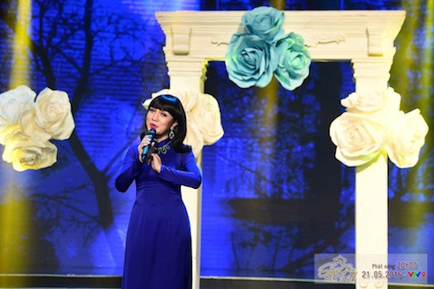 Hà Vân trong "Hãy nghe tôi hát".