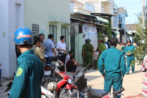 Lực lượng chức năng kiểm tra hiện trường (Ảnh minh họa)