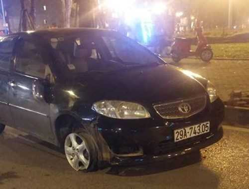 Chiếc xe ô tô gây tai nạn Chiếc xe ô tô gây tai nạn