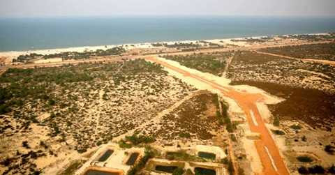 Khu vực quy hoạch dự án là hoang mạc cát, không có người dân sinh sống.