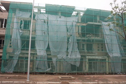 Sau hơn 1 tháng xảy ra vụ nổ ở Văn Phú hiện tại cảnh vật vẫn tan hoang