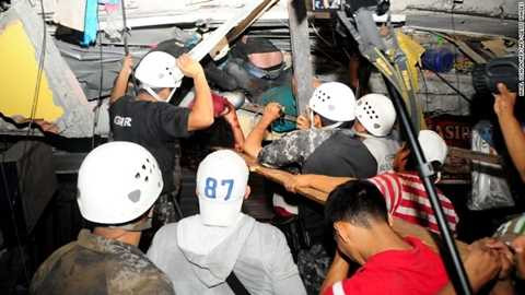 Các nỗ lực giải cứu nạn nhân đang được khẩn trương triển khai