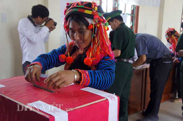 Cử tri bỏ phiếu để lựa chọn đúng người họ tin tưởng