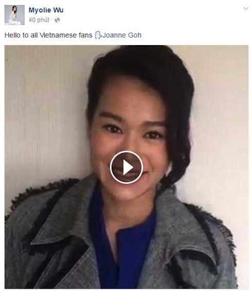 Hình ảnh cắt ra từ clip của Hồ Hạnh Nhi.