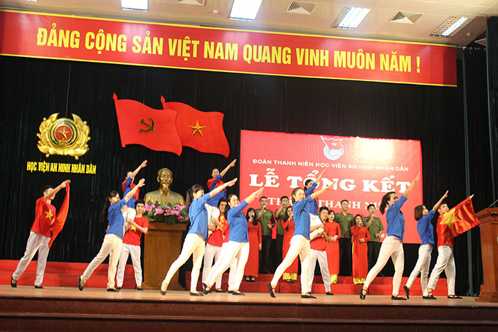 Học viện An ninh tổng kết tháng Thanh niên 2016