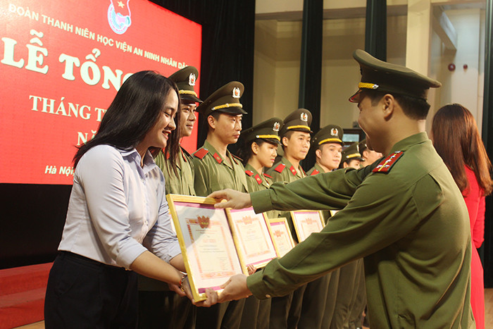 Học viện An ninh tổng kết tháng Thanh niên 2016