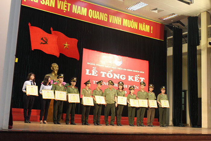 Học viện An ninh tổng kết tháng Thanh niên 2016