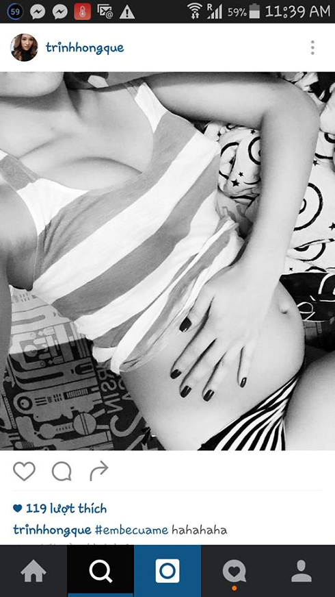 hồng quế mang thai