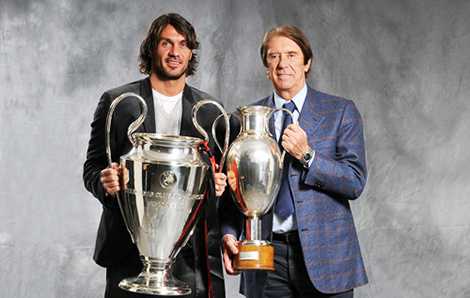 Cha con nhà Maldini đều là những huyền thoại của AC Milan