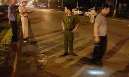 Hiện trường vụ tai nạn. Ảnh BNTC