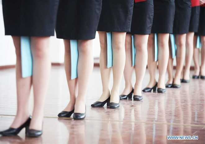 Khám phá ngôi trường đào tạo tiếp viên hàng không ở Trung Quốc