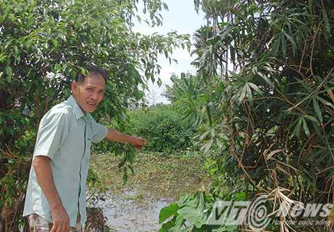 Địa điểm phát hiện ra chiếc quần ngắn của nạn nhân mà nghi can Cường vứt lại - Ảnh MK