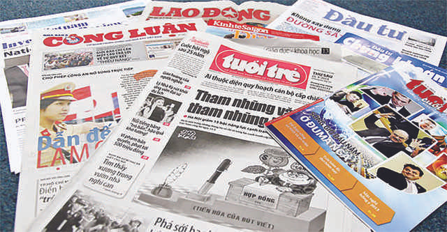 Luật báo chí mới được thông qua sáng 5/4