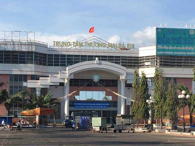 Trung tâm thương mại Chợ Bà Rịa, nơi xảy ra vụ thu chi không đúng quy định 774 triệu đồng