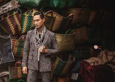 Ông Austin cho biết Kim Lý không chỉ là một ngôi sao màn bạc mà còn mang ngoại hình của một siêu mẫu.